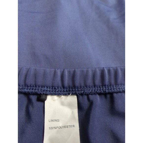 Lands End Blue Swim Skirt With Aycru . No Tag. Size 16  Wore Maybe Twice - Picture 5 of 5